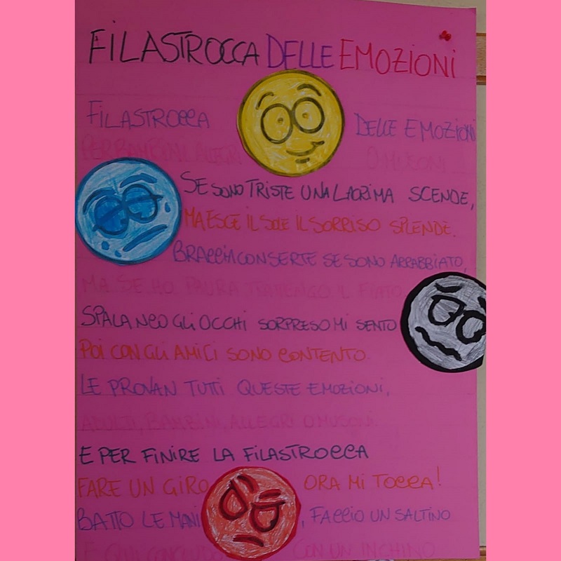 filastrocca delle emozioni