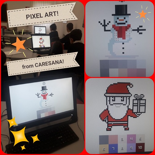pixel art natale