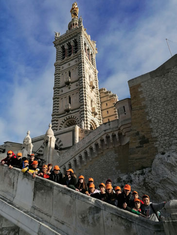 foto di gruppo MarsigliaFERRARI