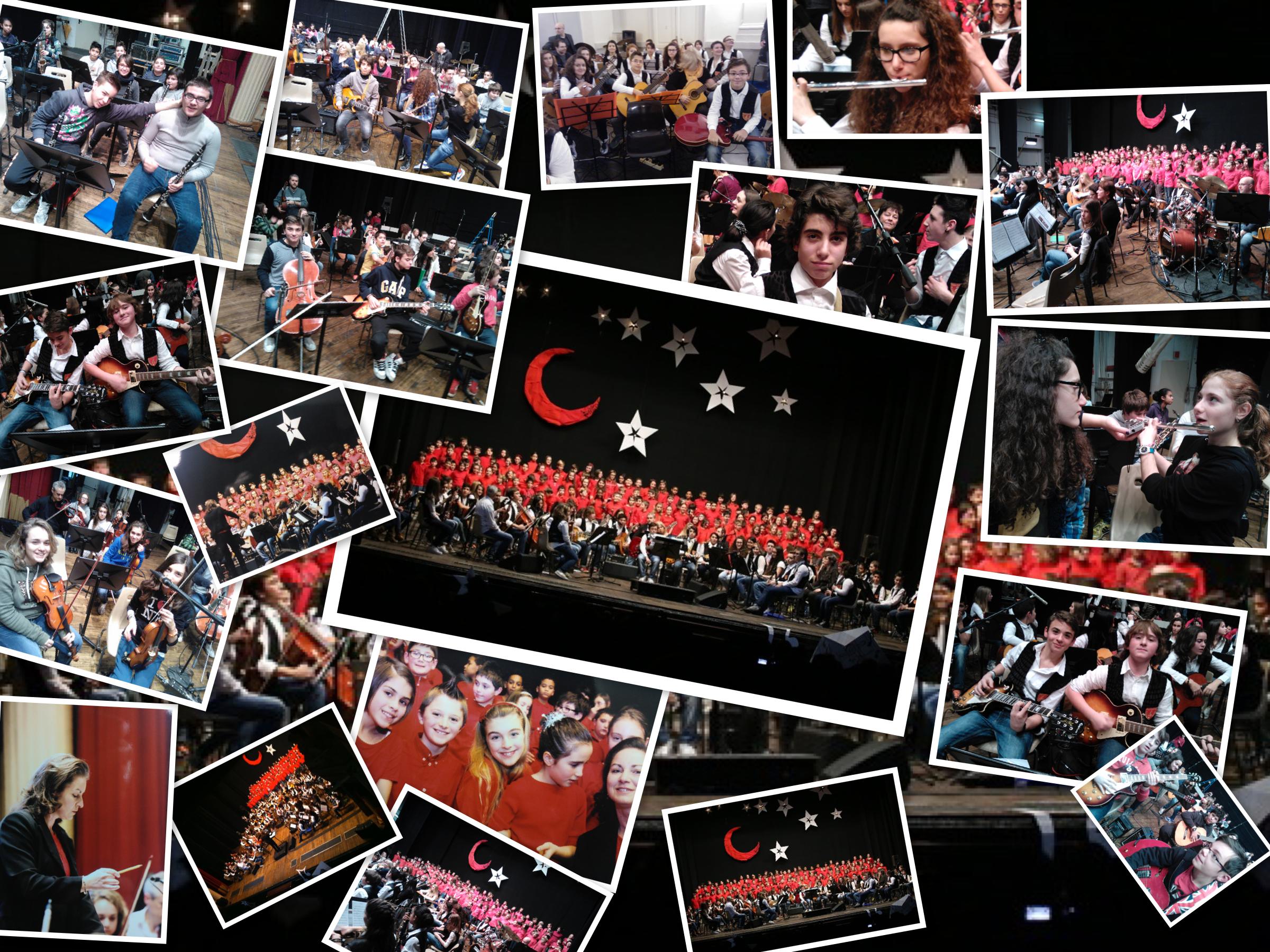Collage Concerto di Natale